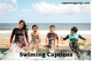 Swiming Captions