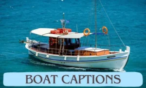 Boat Captions