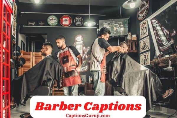 Barber Captions And Quotes