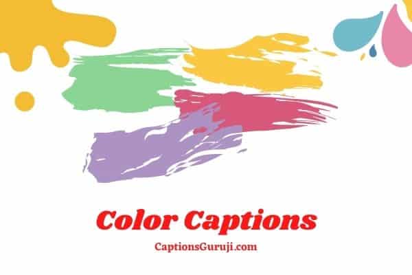 Color Captions