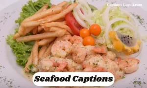 Seafood Captions